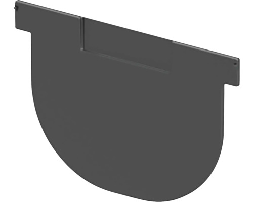 Capăt de jgheab din plastic