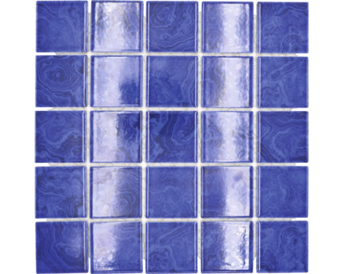 Mozaic piscină ceramic SD 641N albastru 30,4x30,4 cm Placă de mozaic din ceramică