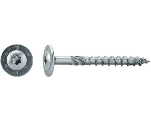Șuruburi pentru lemn cu cap semibombat Torx Dresselhaus JD-Plus 10x340mm T50 oțel zincat 50 piese Șuruburi pentru lemn cu cap semibombat Torx Dresselhaus JD-Plus 10x340mm T50 oțel zincat 50 piese