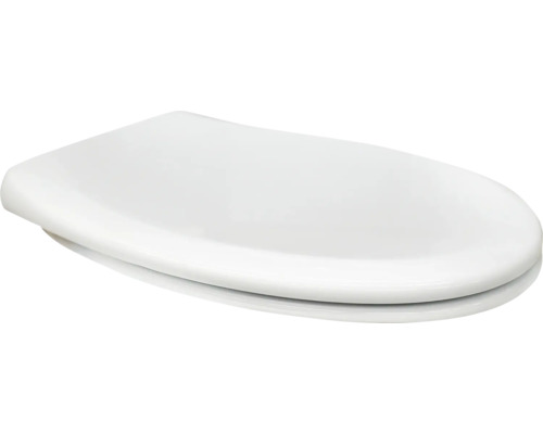 Capac WC cu închidere lentă form & style New Paris duroplast alb 43-45,3x37 cm