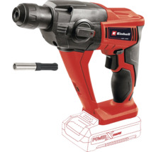 Ciocan rotopercutor cu acumulator Einhell cu daltă și acumulator schițat