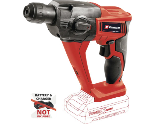 Ciocan rotopercutor cu acumulator Einhell fără acumulator și încărcător