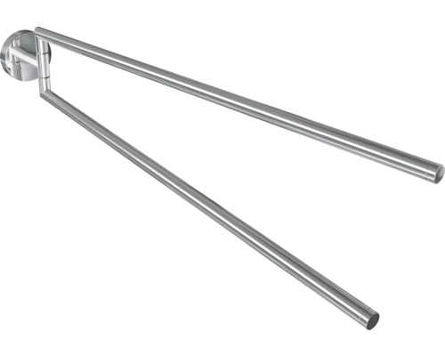 Suport rotativ pentru prosoape cu două brațe pentru baie