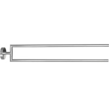 Suport dublu pentru prosoape din metal pentru montare pe perete