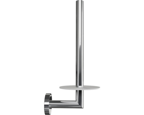 Suport hârtie igienică din metal pentru montare pe perete