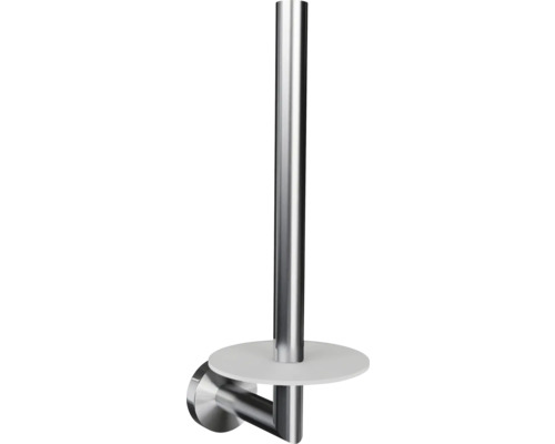 Suport pentru hârtie igienică din oțel inoxidabil cu raft