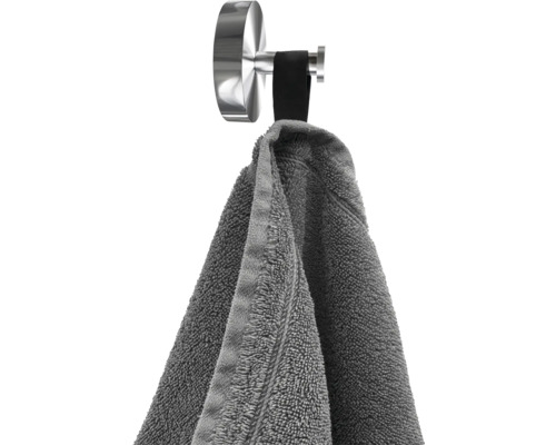 Cârlig pentru prosop cu prosop gri