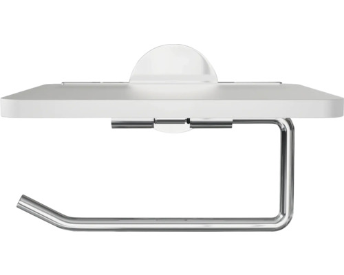 Suport hârtie igienică cu raft