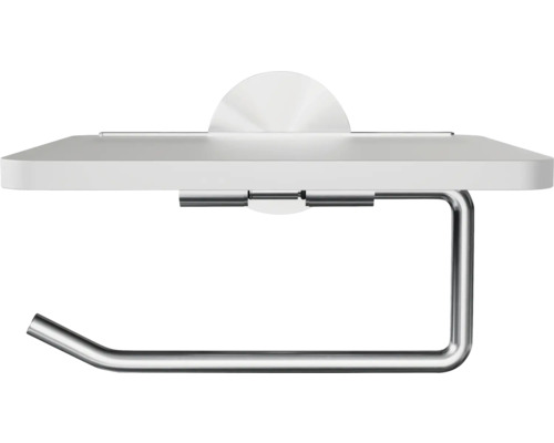 Suport hârtie igienică cu raft