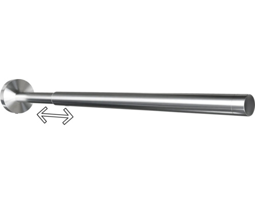 Bară extensibilă metalică pentru perdea de duș