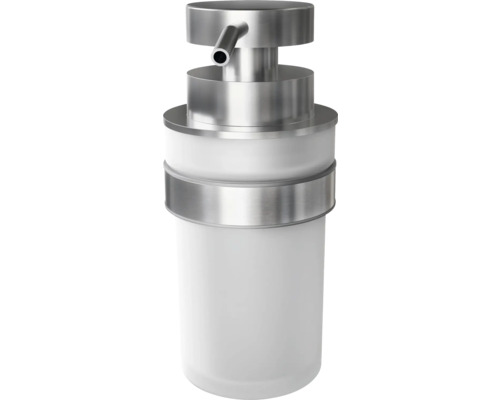 Dozator de săpun din oțel inoxidabil și plastic