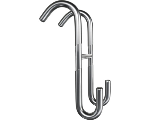 Agățătoare metalică pentru ușă, dublă