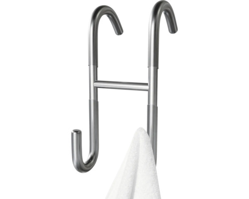 Suport pentru prosop din oțel inoxidabil cu două cârlige