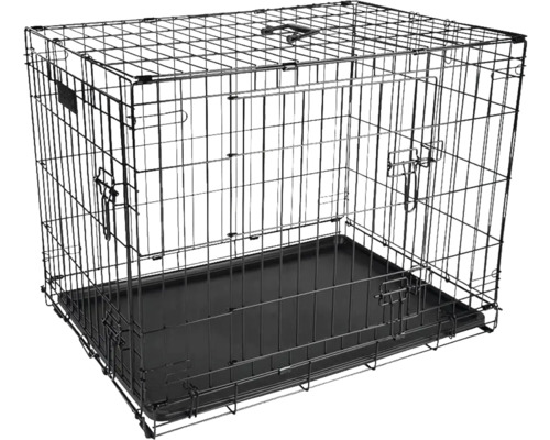 Cușcă transport câine pliabilă District 70 Crate M 77x54x60 cm