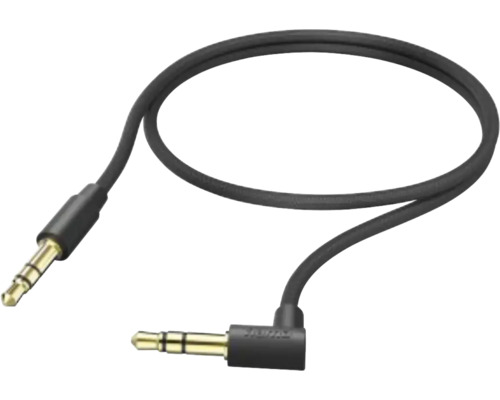 Cablu audio Hama jack tată-tată 3,5mm 0,5m negru