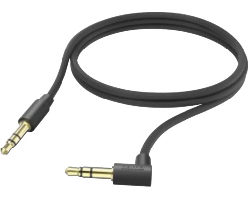 Cablu audio Hama jack tată-tată 3,5mm 1m negru