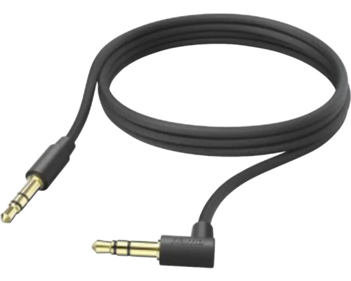Cablu audio Hama jack tată-tată 3,5mm 2m negru