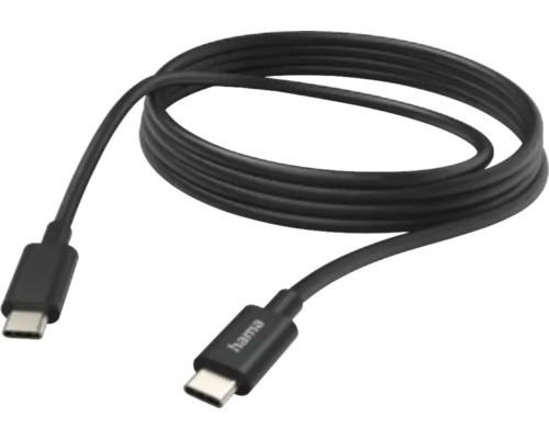 Cablu de date USB C -> USB C Hama 3m negru