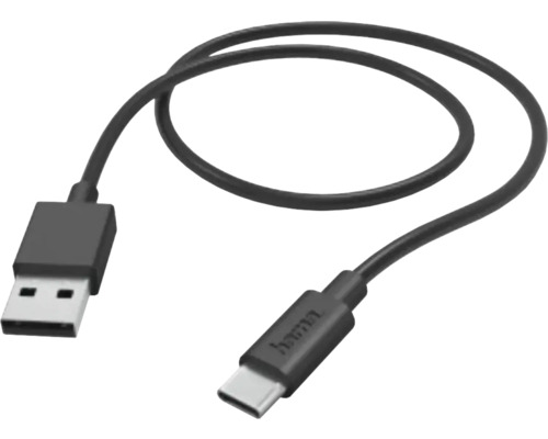 Cablu de date USB-A -> USB C Hama 1m negru