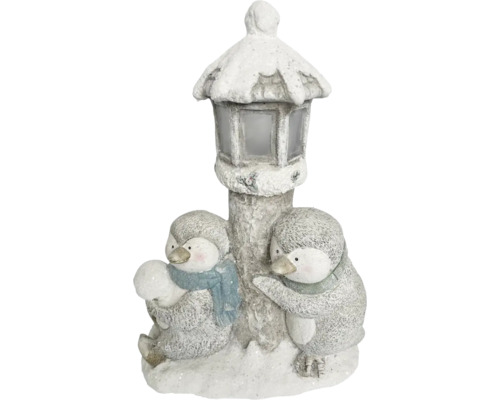 Pinguin cu felinar LED H 44 cm