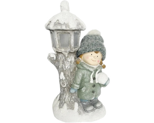 Decorațiune LED Fetiță cu felinar Lafiora H 43 cm Decorațiune LED Fetiță cu felinar Lafiora H 43 cm