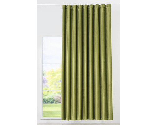 Draperie cu rejansă Castellano verde 400x245 cm