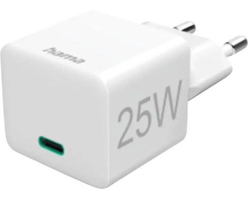 Încărcător fast charge încărcare rapidă Hama 25W USB-C alb