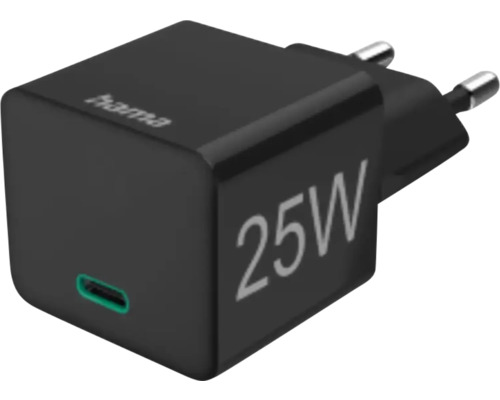 Încărcător fast charge încărcare rapidă Hama 25W USB-C negru