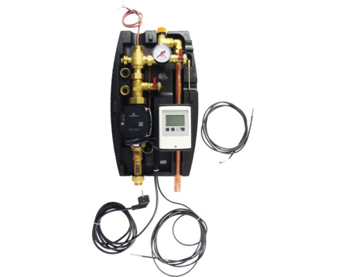 Distribuitor circuit de încălzire cu control și pompă
