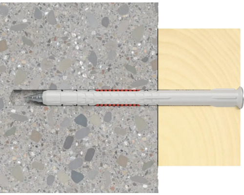 Element de fixare în suprafețe de beton și lemn