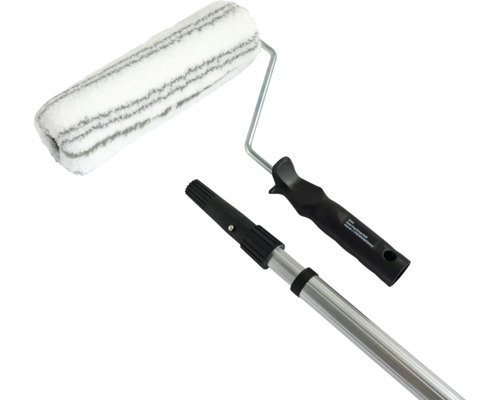 Trafalet pentru fațade 27 cm cu mâner telescopic 112-200 cm