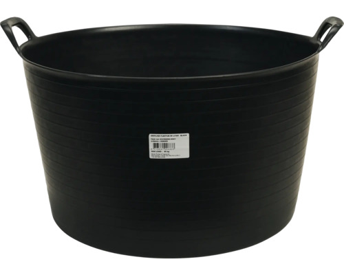Cuva flexibilă pentru mortar cu mânere, capacitate de aproximativ 65 litri