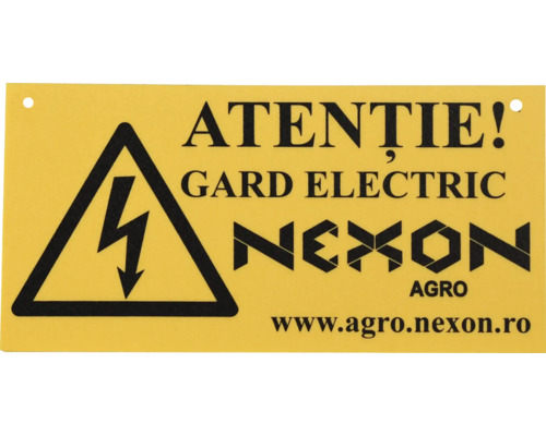 Placuță de avertizare NEXON gard electric