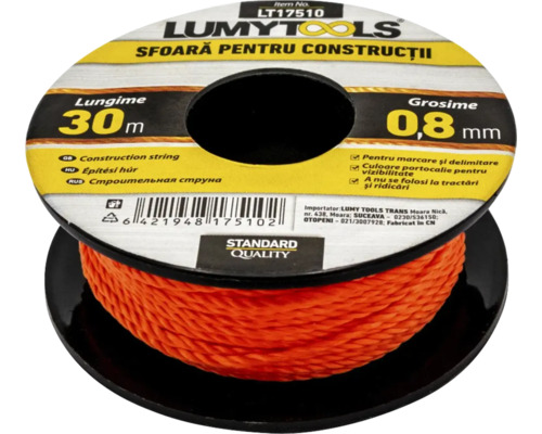 Sfoară pentru zidărie Lumy Tools 30m Sfoară pentru zidărie Lumy Tools 30m