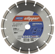 Disc diamantat Norton Clipper cu diametrul de 230 milimetri