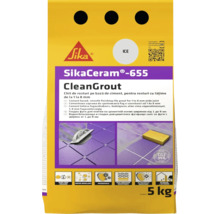 Chit pentru rosturi Sika Ceram Clean Grout 655 ice 5 kg