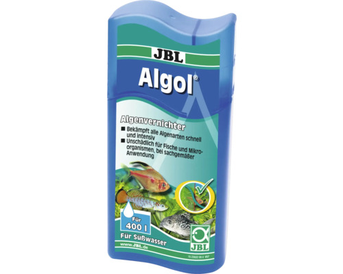 JBL Algol algicid pentru acvarii de apă dulce de până la 400 litri