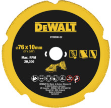 Disc de tăiere DeWalt, 76 x 10 milimetri
