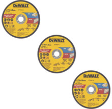 Trei discuri de tăiere DeWalt 76x1,6 milimetri pentru metal