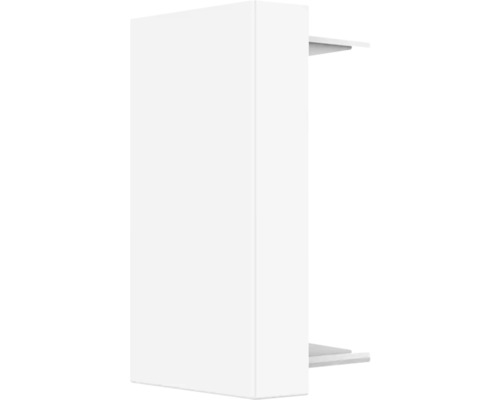 Dulap suspendat alb cu rafturi pentru depozitare