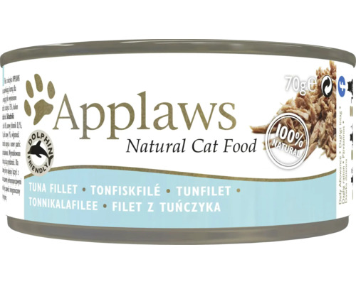 Hrană umedă pentru pisici Applaws Adult cu file de ton 70 g