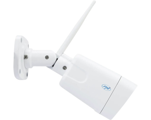 Cameră de supraveghere cu antenă și logo PNI