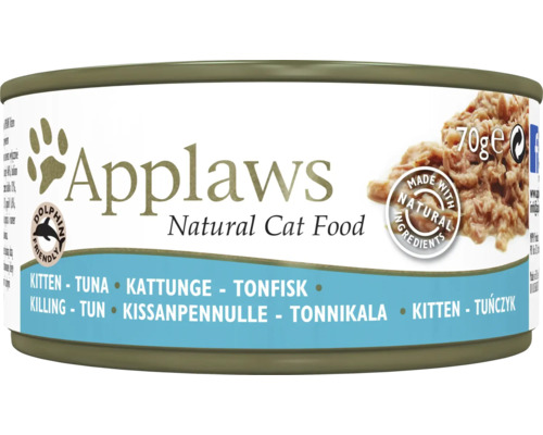Hrană umedă pentru pisici Applaws Junior cu ton 70 g