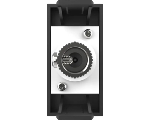 Prim-plan cu o priză de aparat cu șuruburi