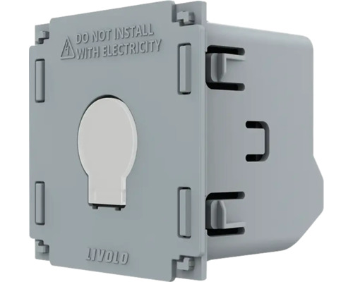 Comutator Livolo cu avertisment de a nu instala sub tensiune