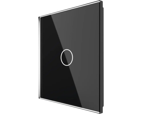 Întrerupător de lumină din sticlă cu senzor tactil