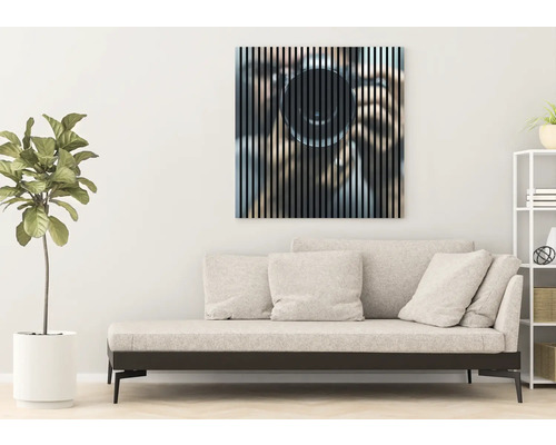 Tablou decorativ de perete cu ceașcă de cafea în camera de zi modernă