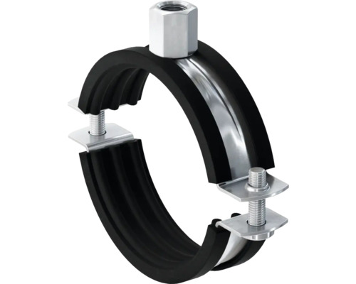 Colier cu garnitură Fischer FRS 4" M8/M10, 25 buc. Colier de fixare pentru conducte