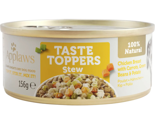 Hrană umedă pentru câini Applaws Taste Toppers Adult cu pui și legume fără cereale 156 g