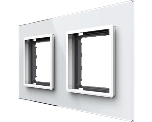 Ramă dublă pentru întrerupătoare și prize